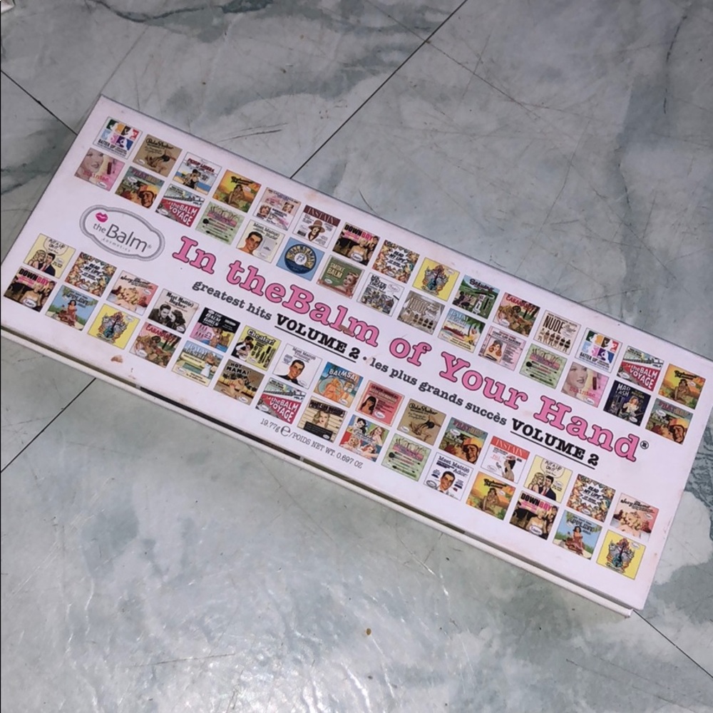In the Balm of your Hand vol 2 pallete